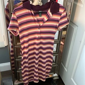 Wild fable striped collar dress